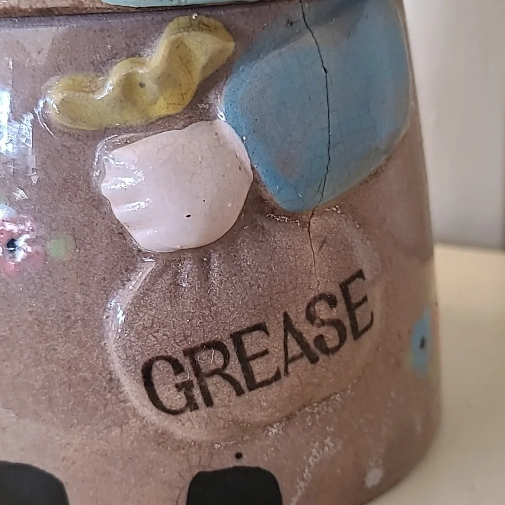 Rare Tilso Granny Grease Jar